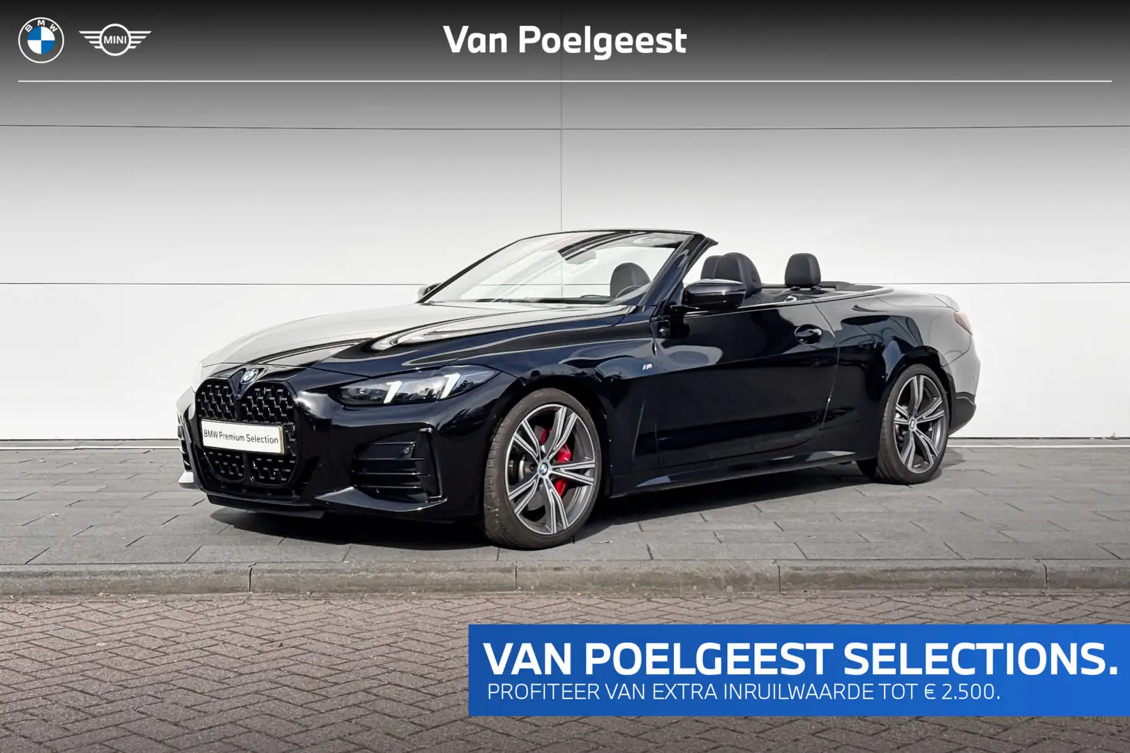 BMW 420 4 Serie Cabrio 420i M-Sport Pro | Selections | M S Zwart - 1