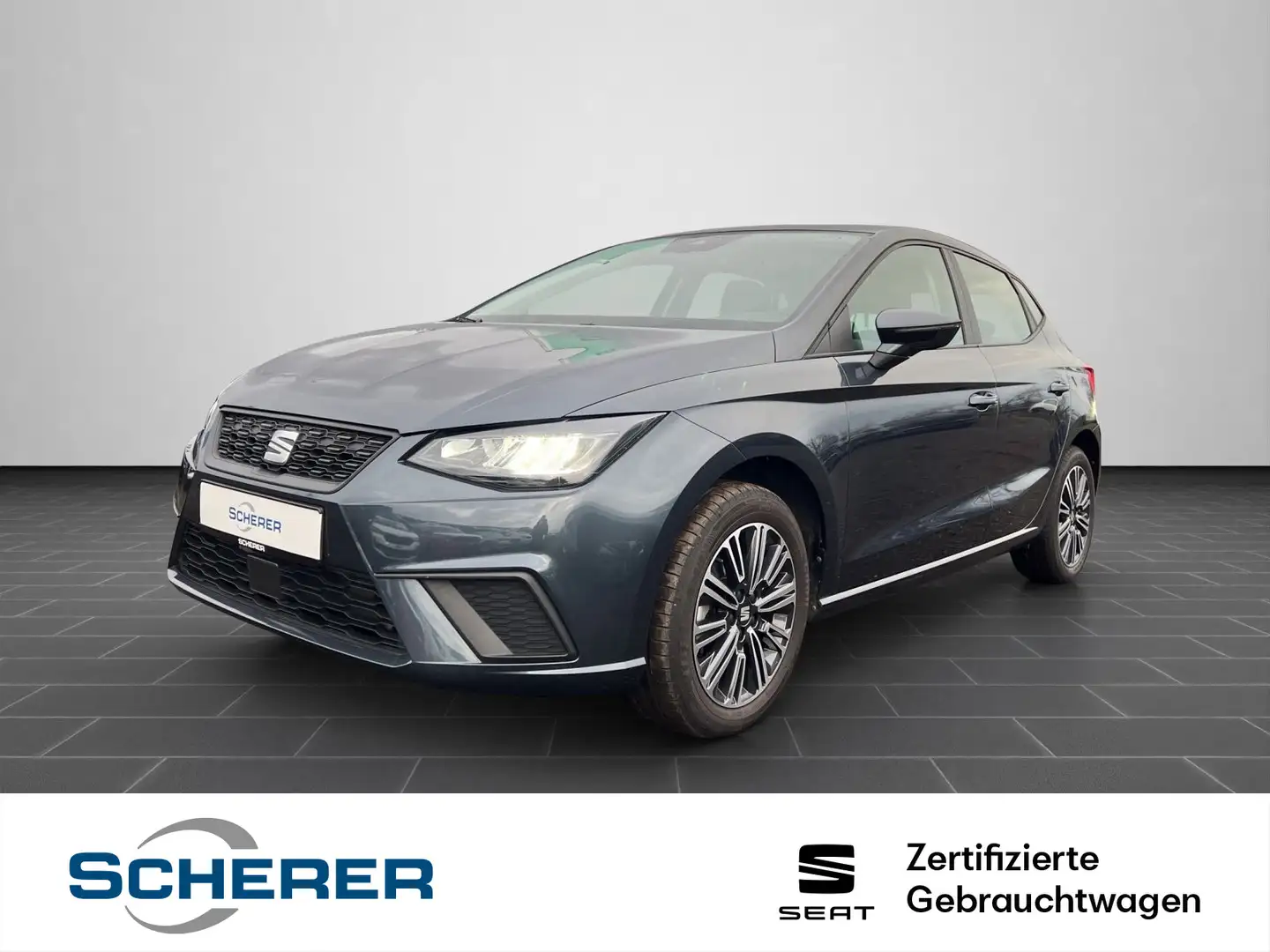 SEAT Ibiza Style Style 1.0 TSI CARPLAY SHZ LED PDC AL Grau - 1