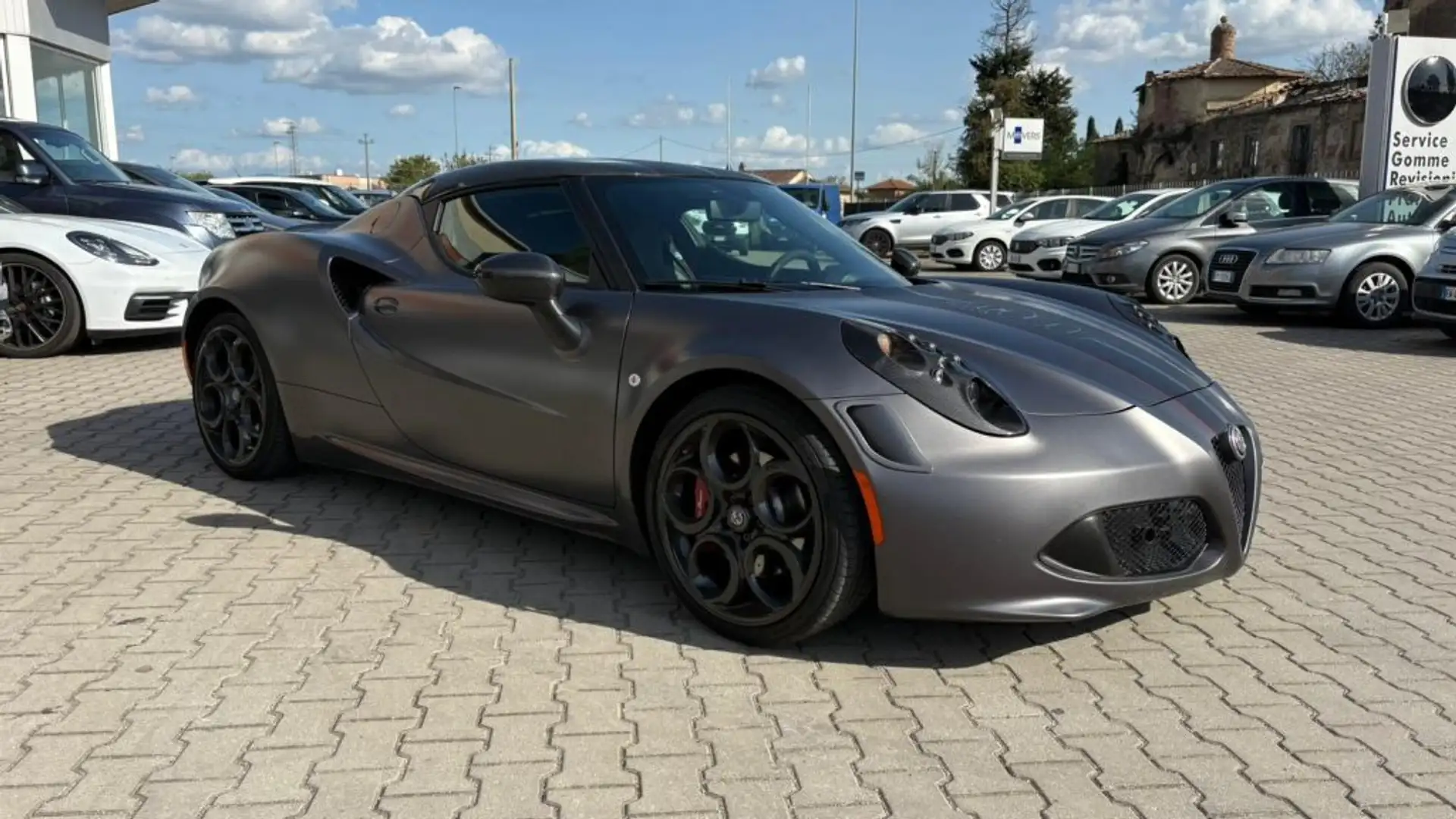 Alfa Romeo 4C 1750 TBi Competizione SOLO 9000 KM Szary - 2