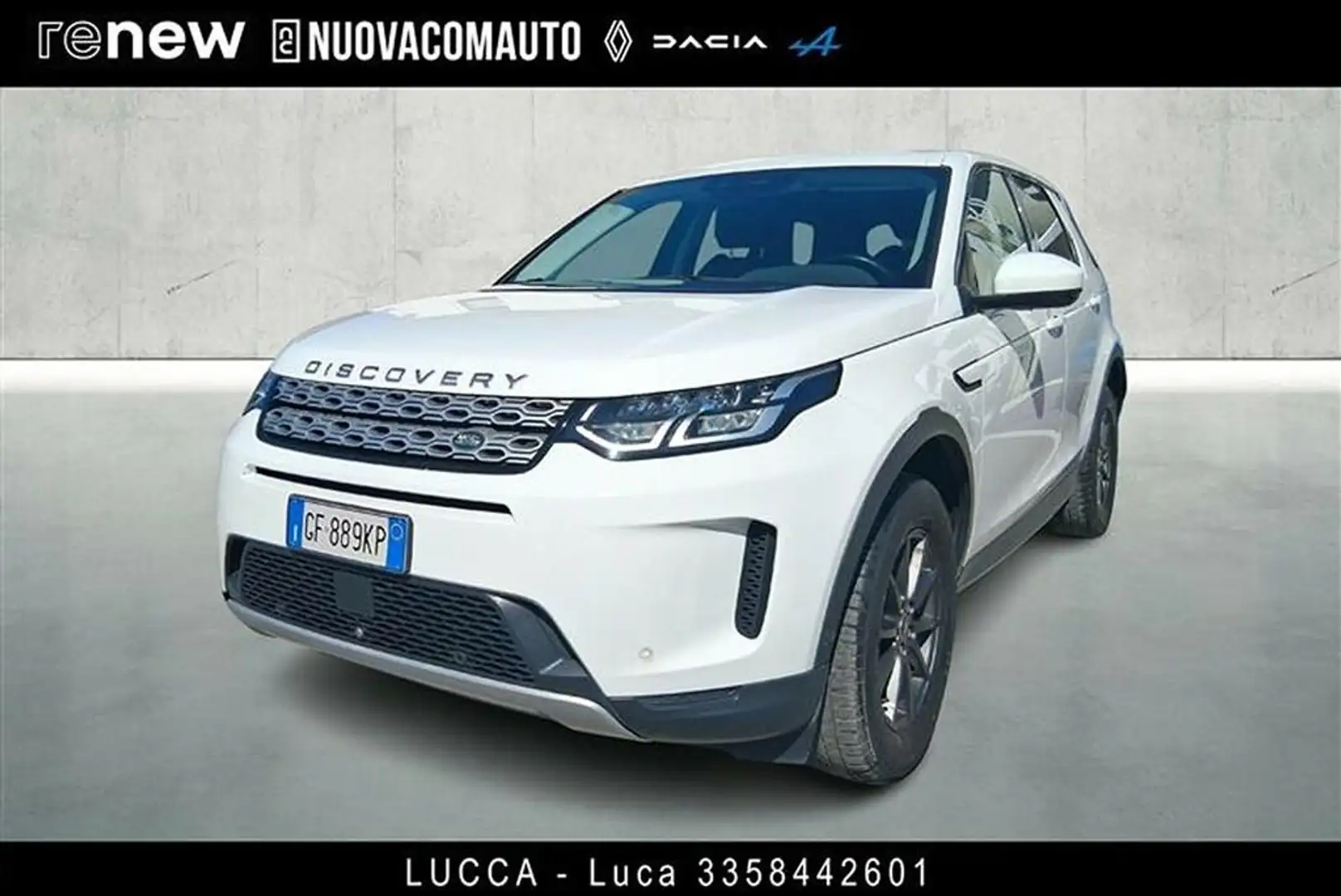 Land Rover Discovery Sport 2.0d ed4 fwd 163cv Bianco - 1
