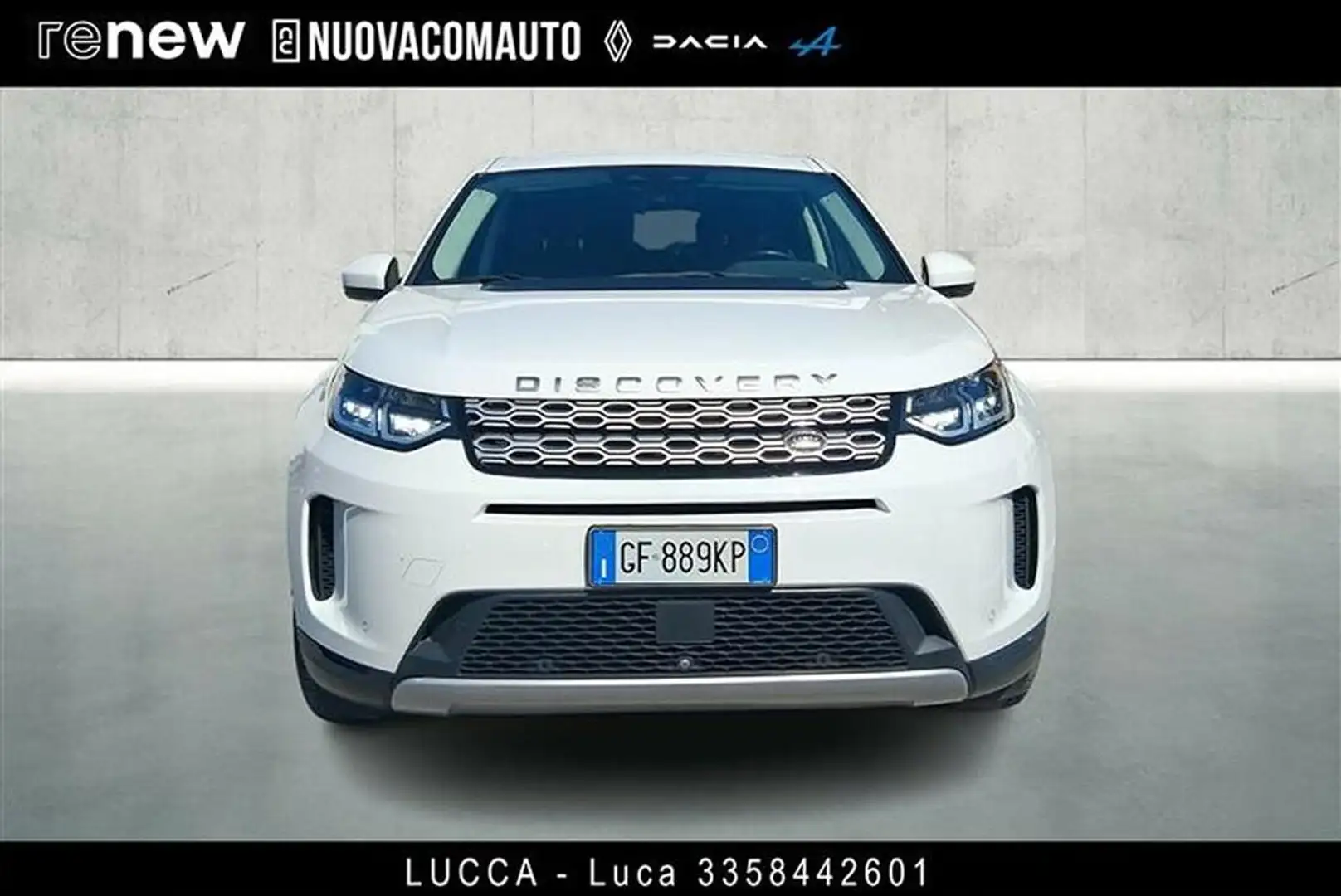 Land Rover Discovery Sport 2.0d ed4 fwd 163cv Bianco - 2