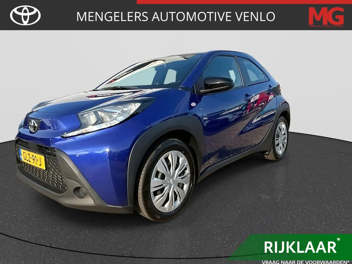 Toyota Aygo X 1.0 VVT-i MT Play | Rijklaar | BTWauto | Carplay/- Blauw - 1