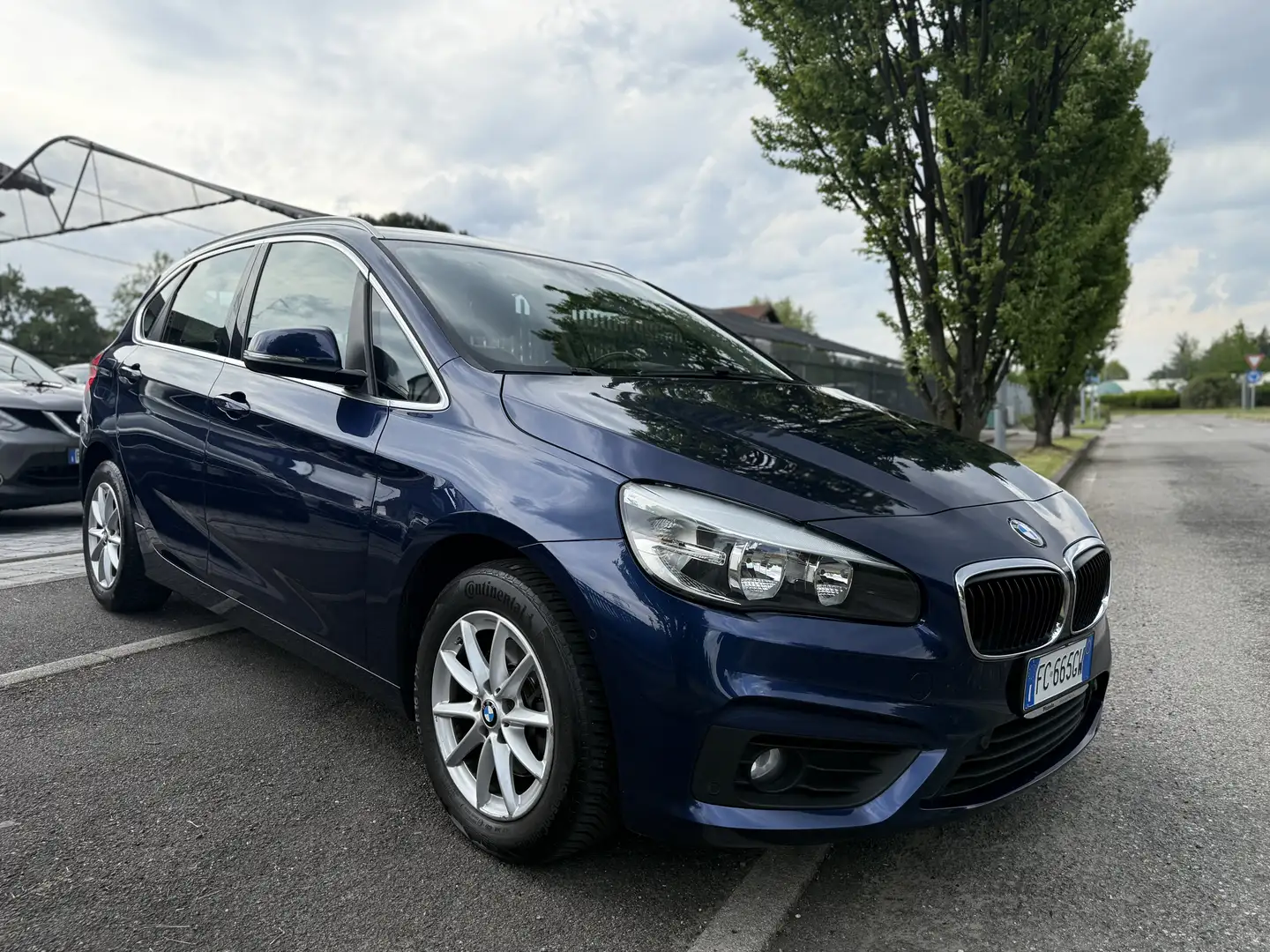 BMW 216 Active Tourer Sport auto Per NeoPatentati Blu/Azzurro - 1