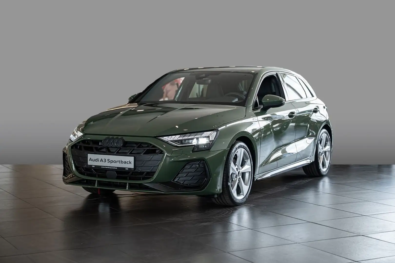 Audi A3 35 TDI 2xS LINE/SONOS/MATRIX/NAVI Grün - 2