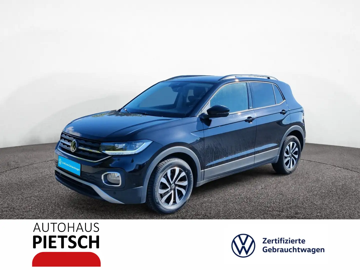 Volkswagen T-Cross 1.0 TSI Active Schwarz - 1