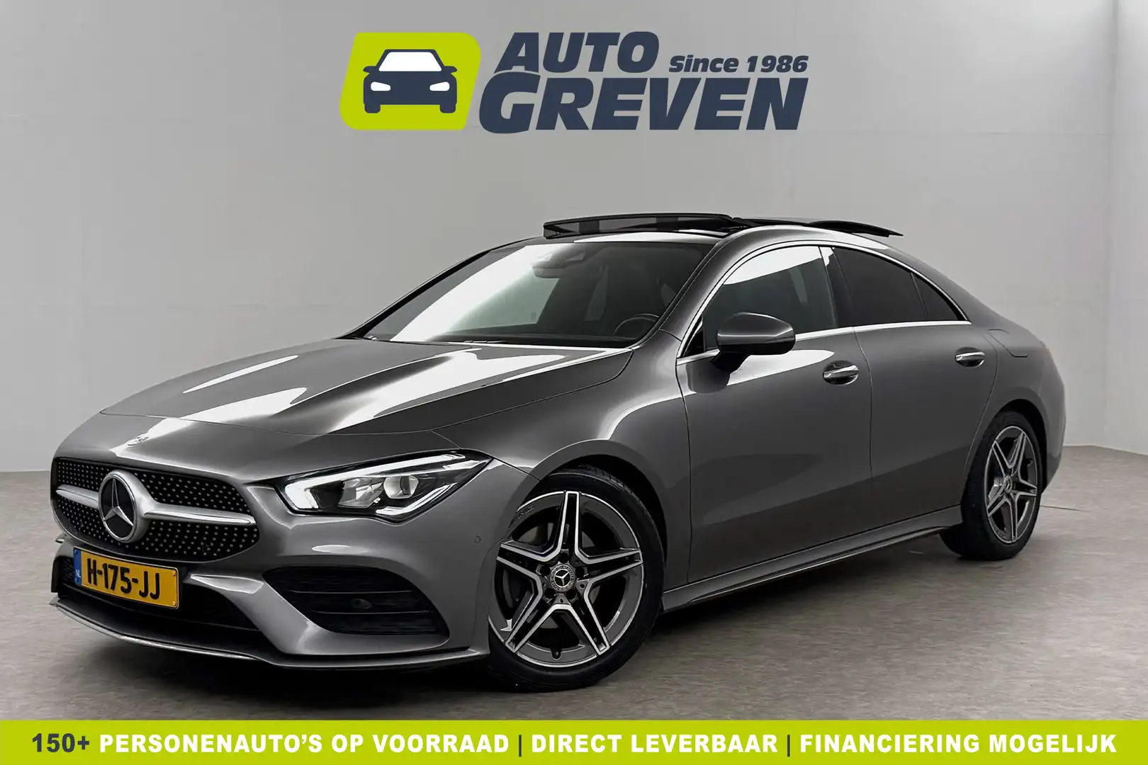 Mercedes-Benz CLA 180 AMG Pano Sfeer Camera LED Carplay Virtual Clima Cr Gris - 1