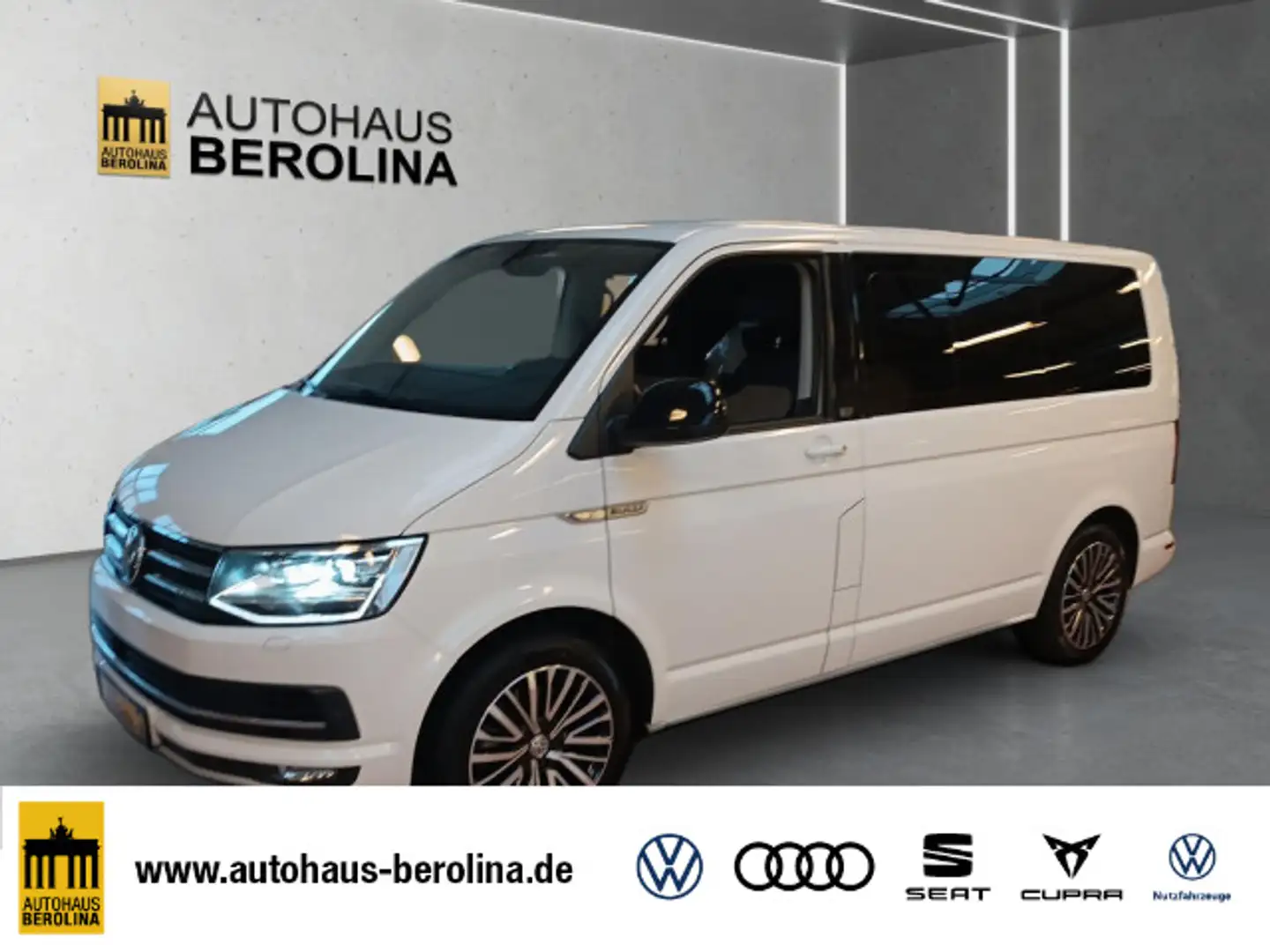 Volkswagen T6 Multivan 2.0 TDI 4M Generation Six DSG *AHK* Wit - 1