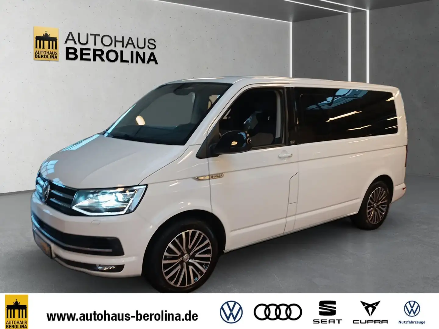 Volkswagen T6 Multivan 2.0 TDI 4M Generation Six DSG *AHK* Wit - 2