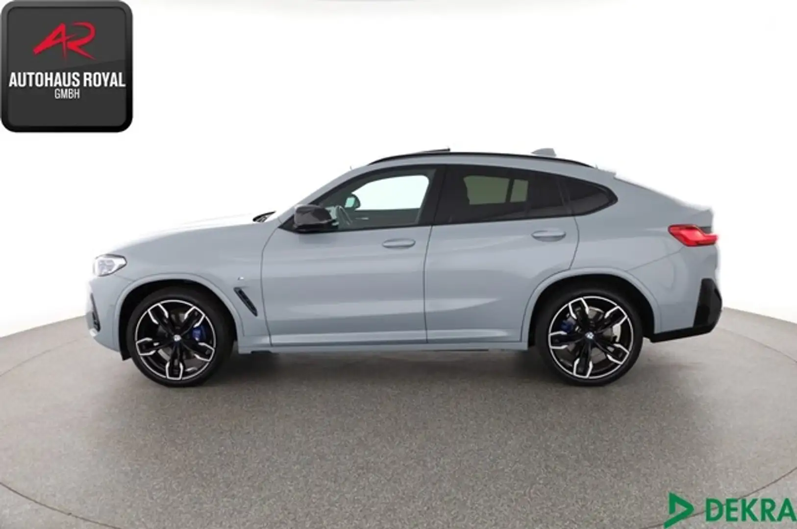 BMW X4 M40i SAG LASER,HUD,MEMORY,AHK,H/K,STANDHEIZ Grey - 2