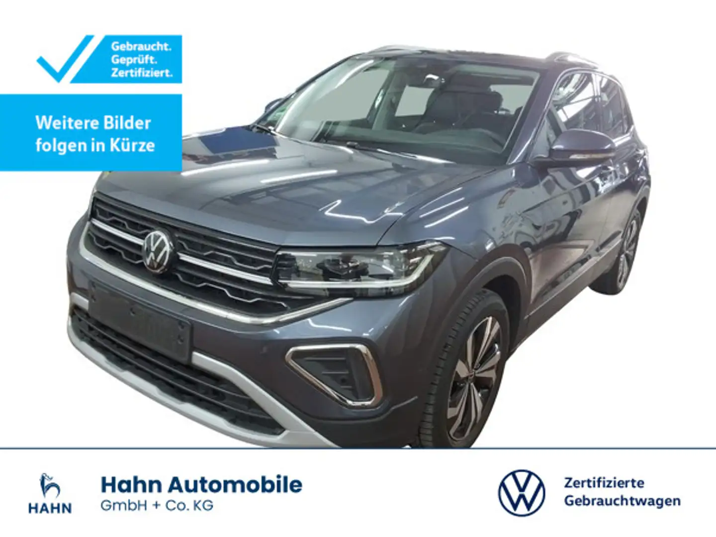 Volkswagen T-Cross 1.0TSI DSG Style Matrix Navi ACC CAM APP Grau - 1