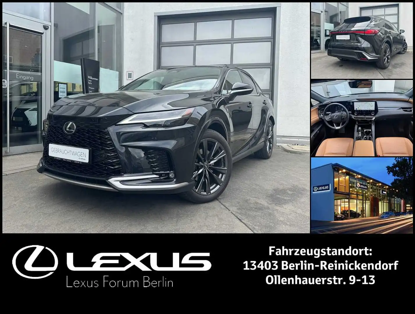 Lexus RX 450h RX450h+ Plugin-HYBRID F-Sport Design * Panoramadac Black - 1