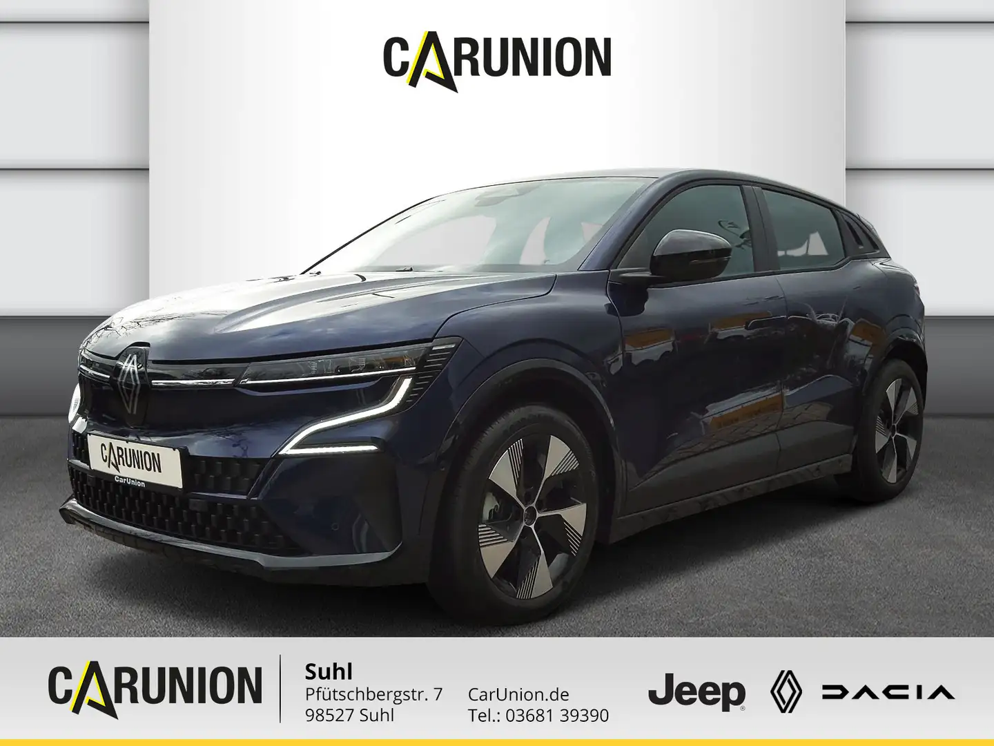Renault Megane E-Tech 100% Elektr. EV40 130 EQUILIBRE Blauw - 1