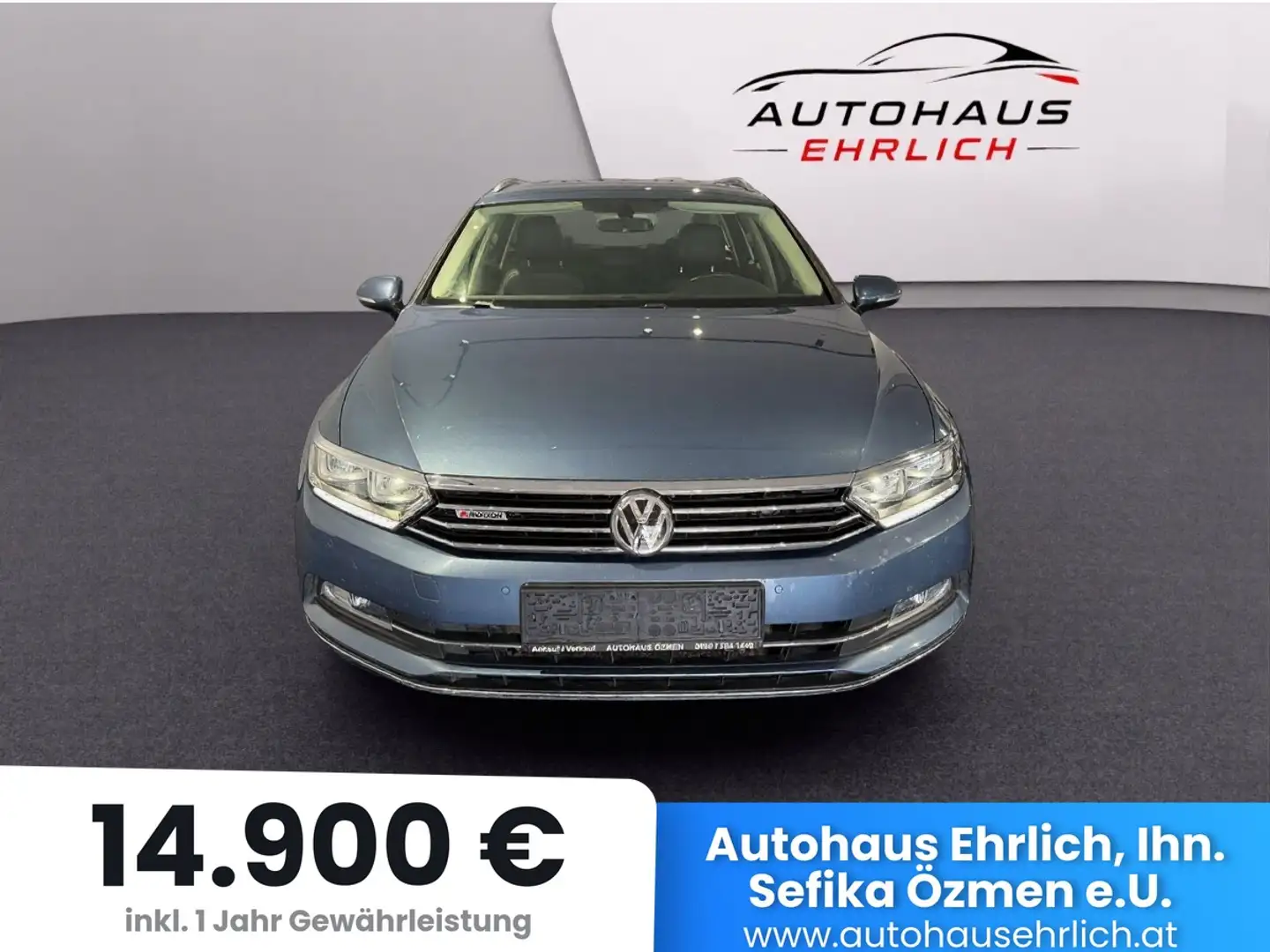 Volkswagen Passat 2.0 TDI Executive 4Motion BlueMotion Tech Blau - 2