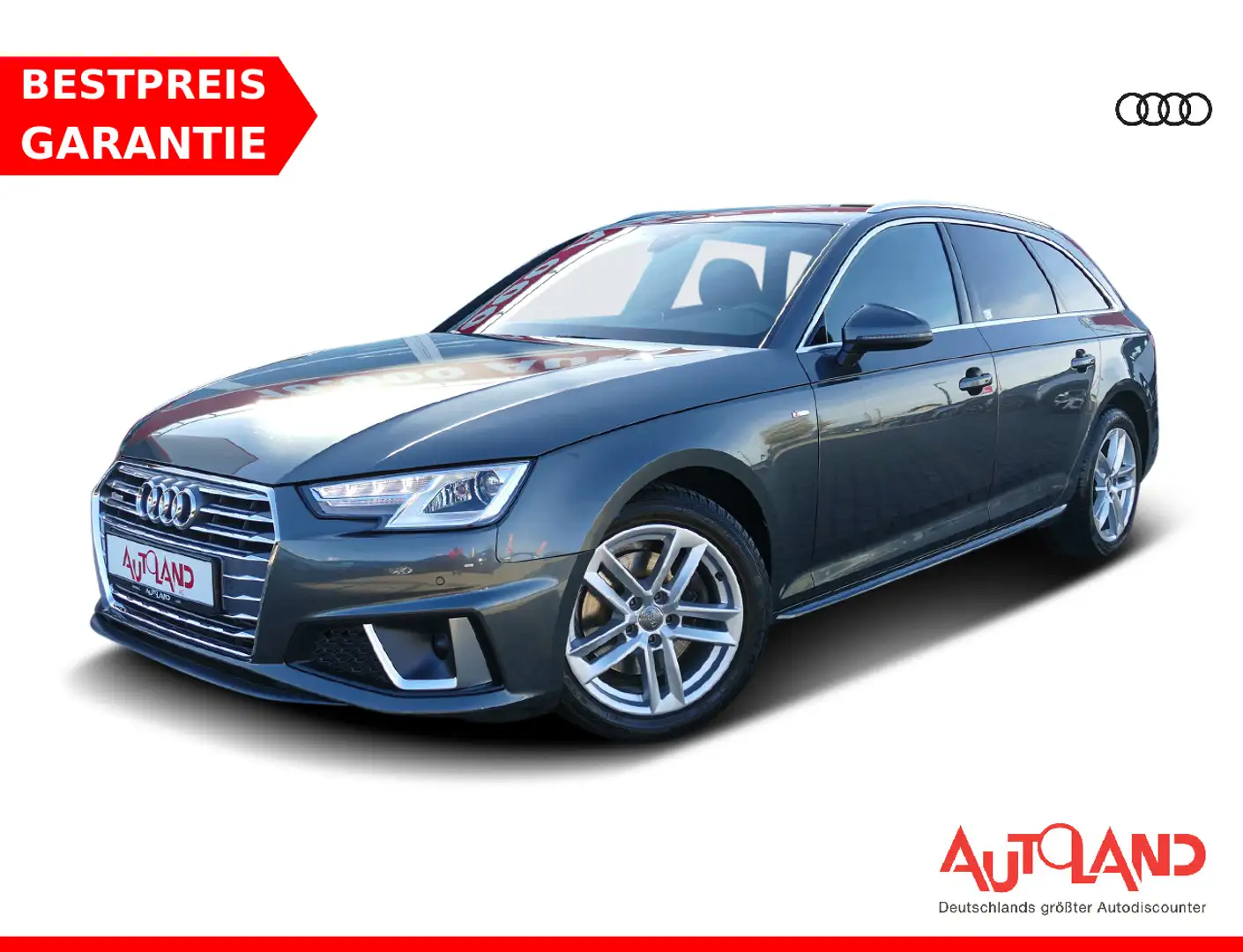 Audi A4 Avant 40 2.0 TFSI S Line ACC PDC SHZ Massage Grau - 1
