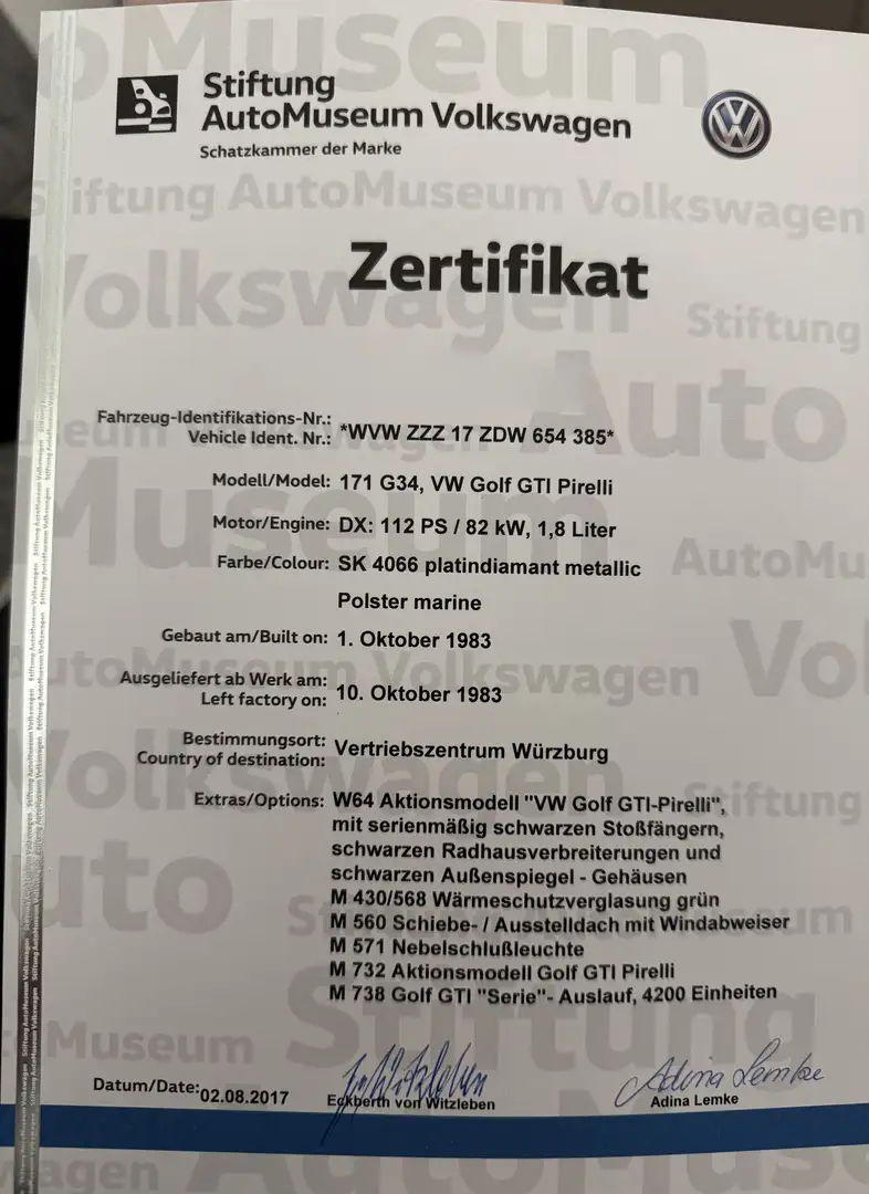 Volkswagen Golf GTI W64 Pirelli Kék - 1