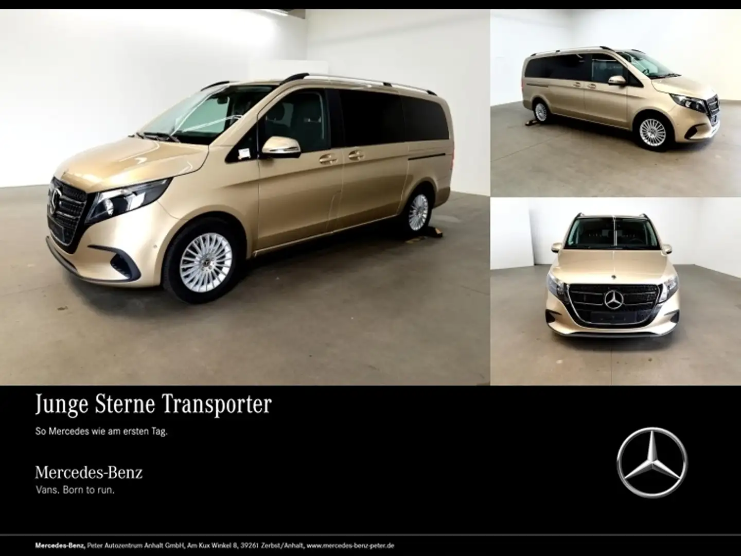 Mercedes-Benz V 220 d Lang Distronic/Rückfahrkamera/Widescreen Золотий - 1