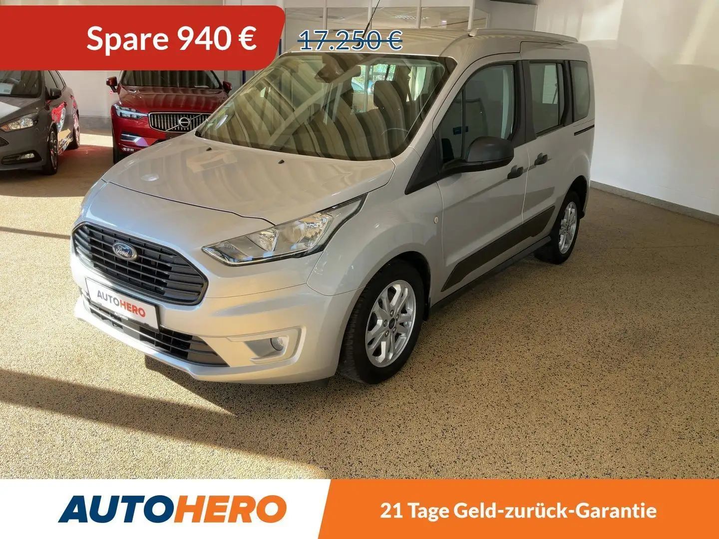 Ford Tourneo Connect 1.5 EcoBlue TDCi Trend*SPUR*PDC*KLIMA*TEMPO* Grau - 1