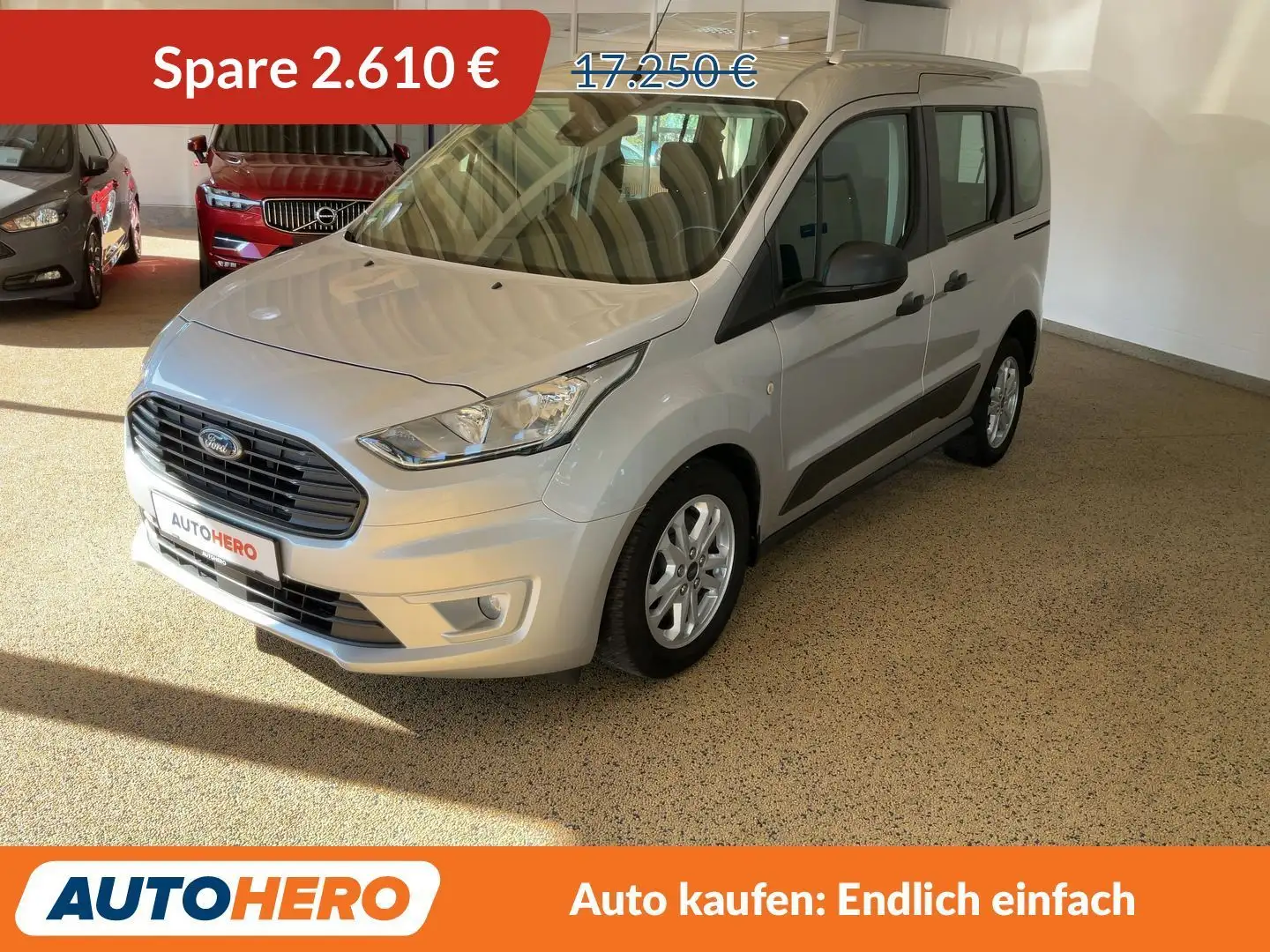Ford Tourneo Connect 1.5 EcoBlue TDCi Trend*SPUR*PDC*KLIMA*TEMPO* Grau - 1