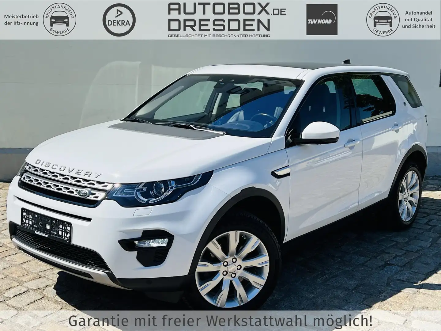 Land Rover Discovery Sport HSE 4x4 +AHK+NAVI+PANO+XENON+ Weiß - 1