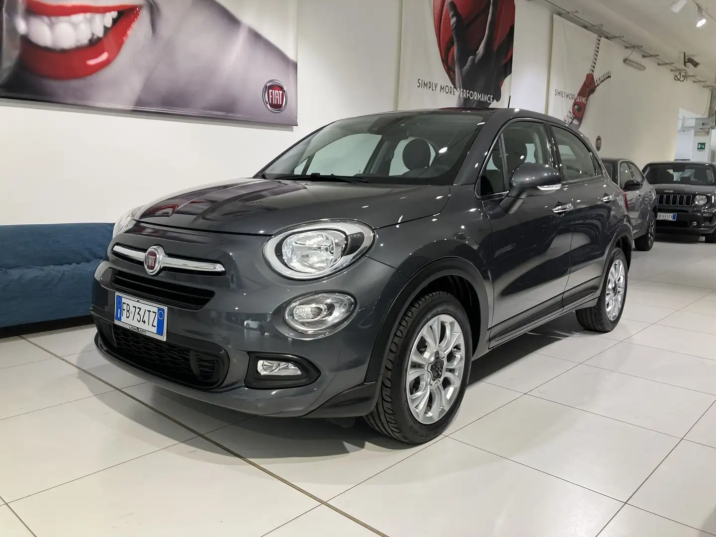 Fiat 500X 500X 1.6 MultiJet 120 CV Pop Star Grigio - 1