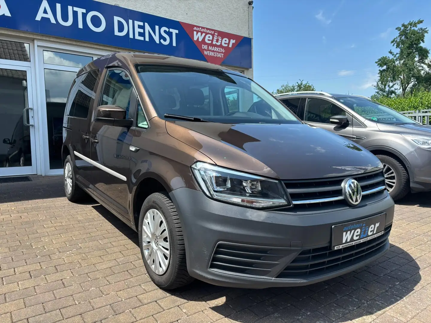 Volkswagen Caddy Trendline*Heck-Tür*NAVI*XENON*Klimaaut.*Sitz-Hz Braun - 1