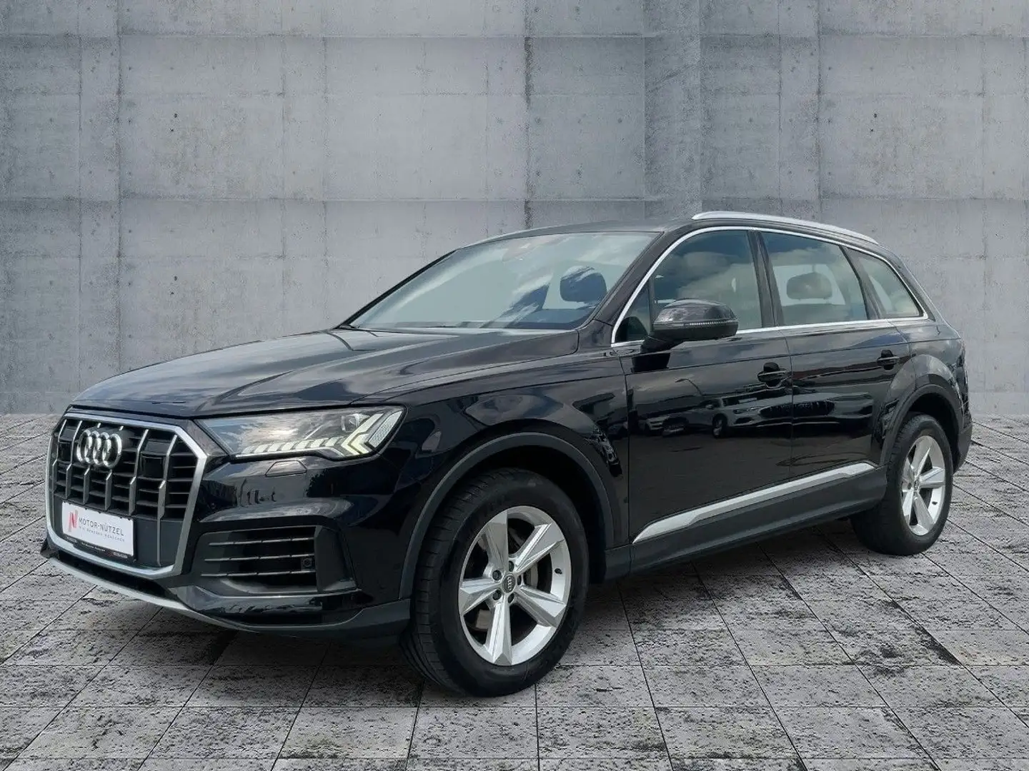 Audi Q7 45 TDI QU S-LINE MATRIX+NAV+2xPDC+ACC+PANO+19 Schwarz - 2