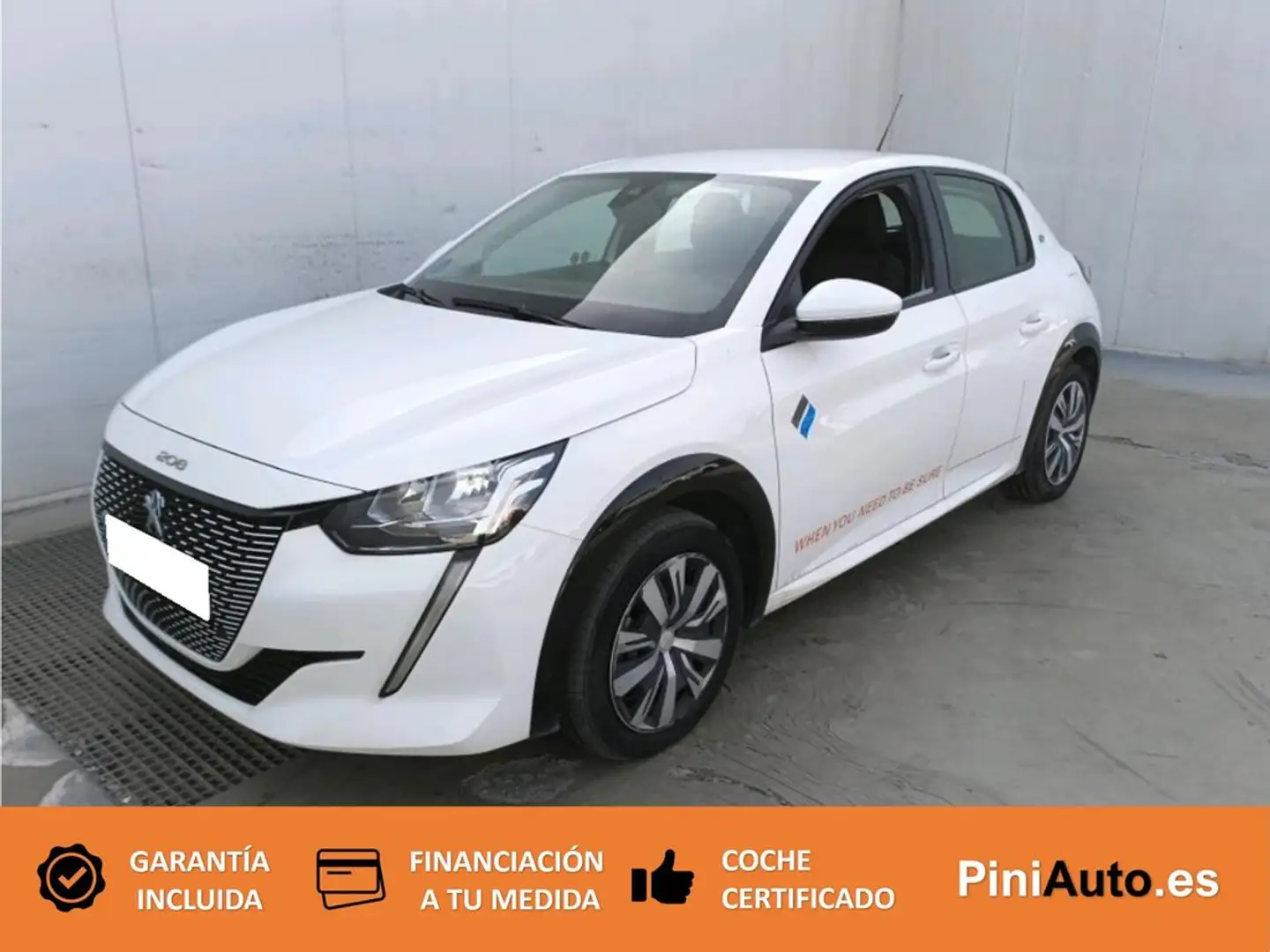 Peugeot 208 Active Eléctrico 100kW Blanco - 1