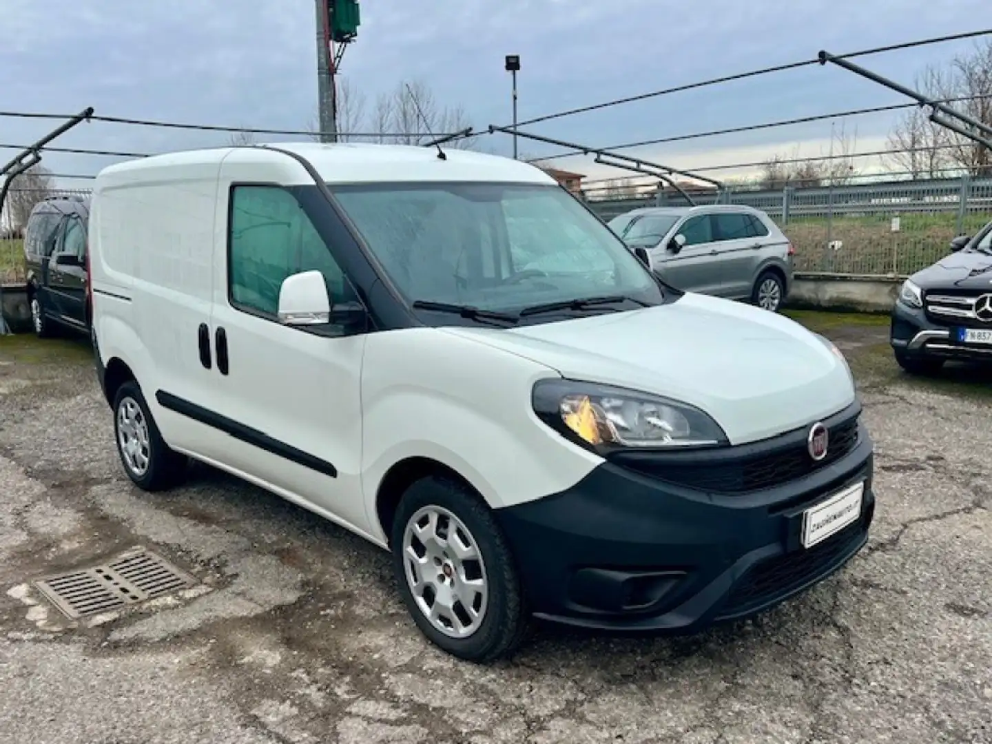 Fiat Doblo 1.6 MJT 120CV Lamierato SX+SOLO 33000km+IVA Bianco - 1