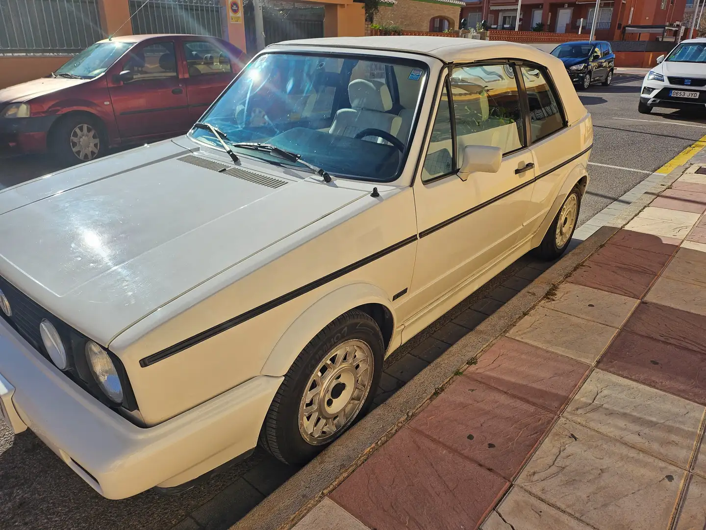 Volkswagen Golf Cabriolet 1.8 GLI/Quartet Blanc - 1