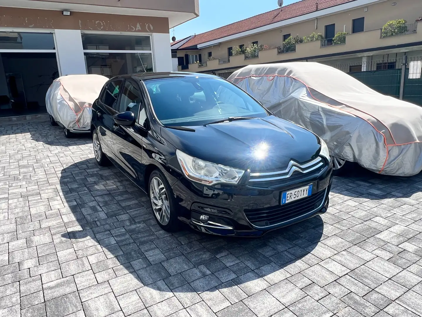 Citroen C4 C4 II 2010 1.6 e-hdi Exclusive 115cv PREZZO REALE Nero - 2