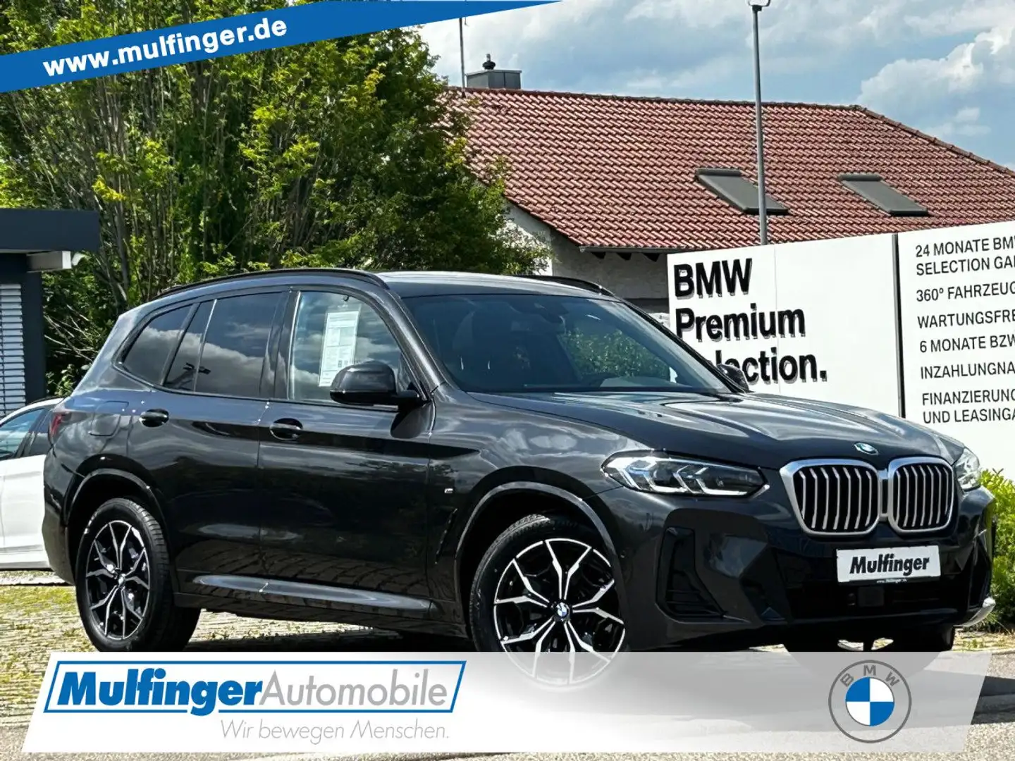BMW X3 x20d M Sport Laser HUD ACC Kamera PanoD. HiFi Gris - 1