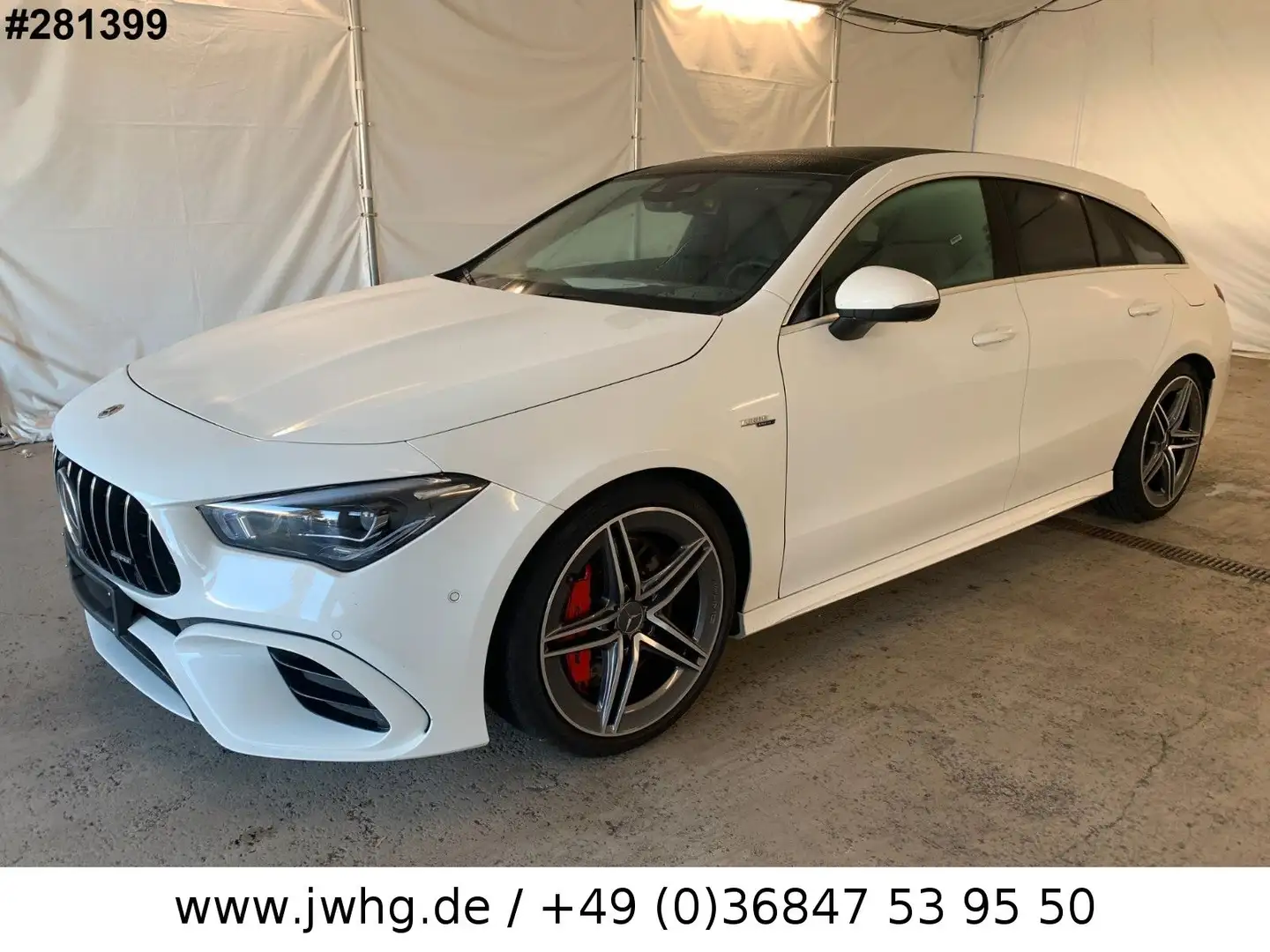 Mercedes-Benz CLA 45 AMG CLA 45 S AMG SB Pano MB-LED FahrAss DriversP Weiß - 1