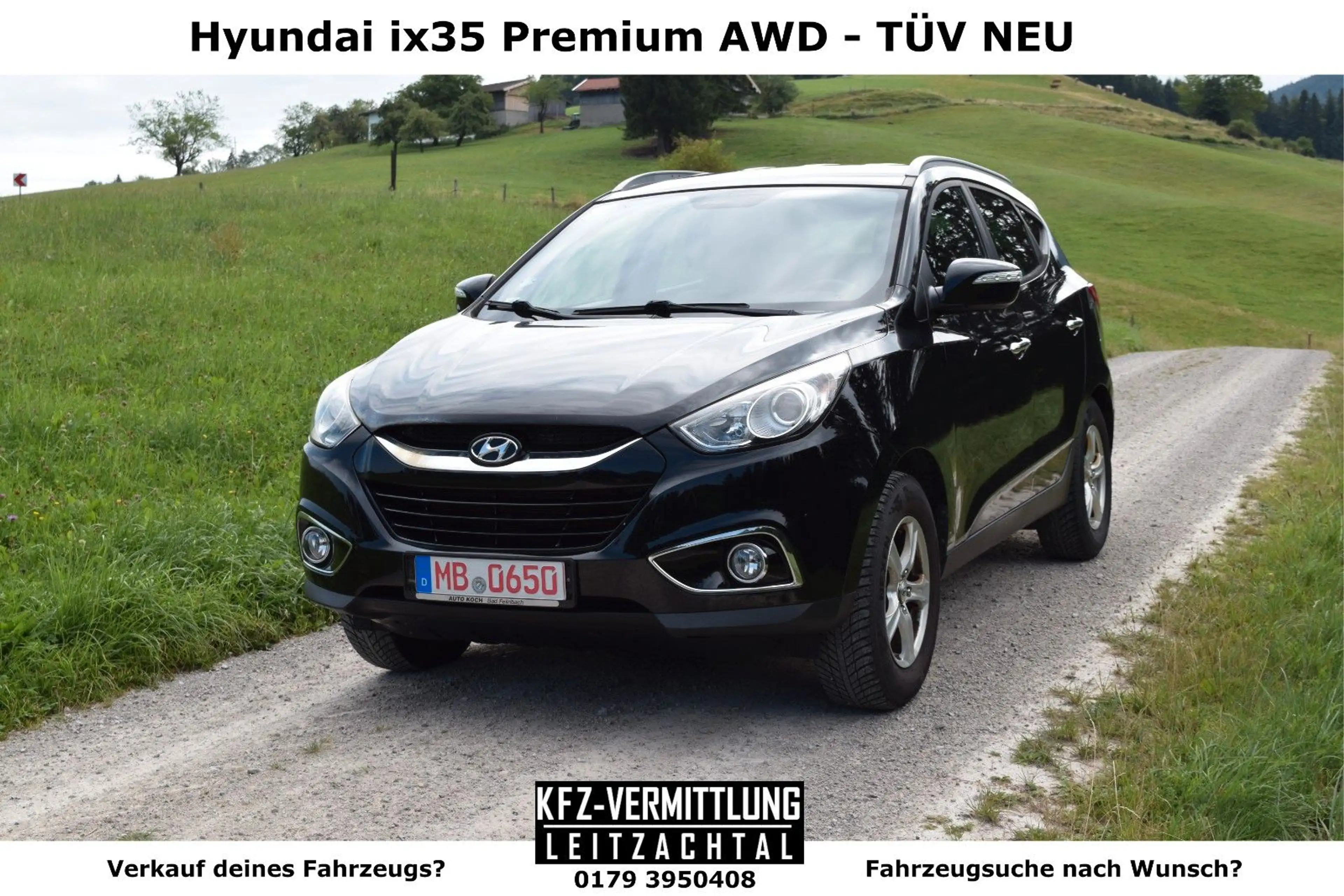 Hyundai iX35 Premium AWD~Diffsperre~Leder~AHK~TÜV NEU