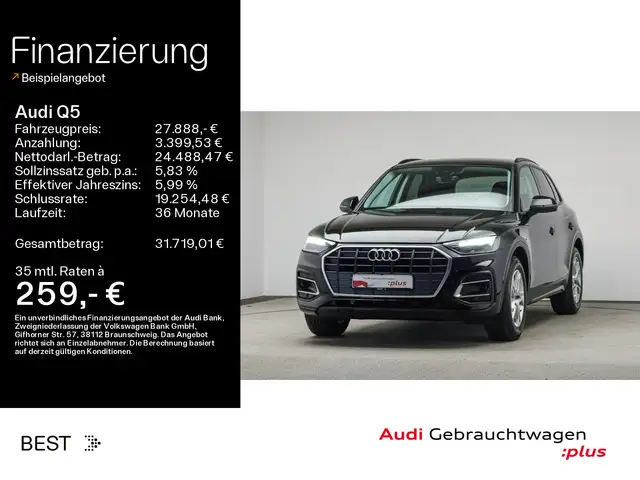 Audi Q5 35 TDI Tour, Sound, Navi, ParkAssist