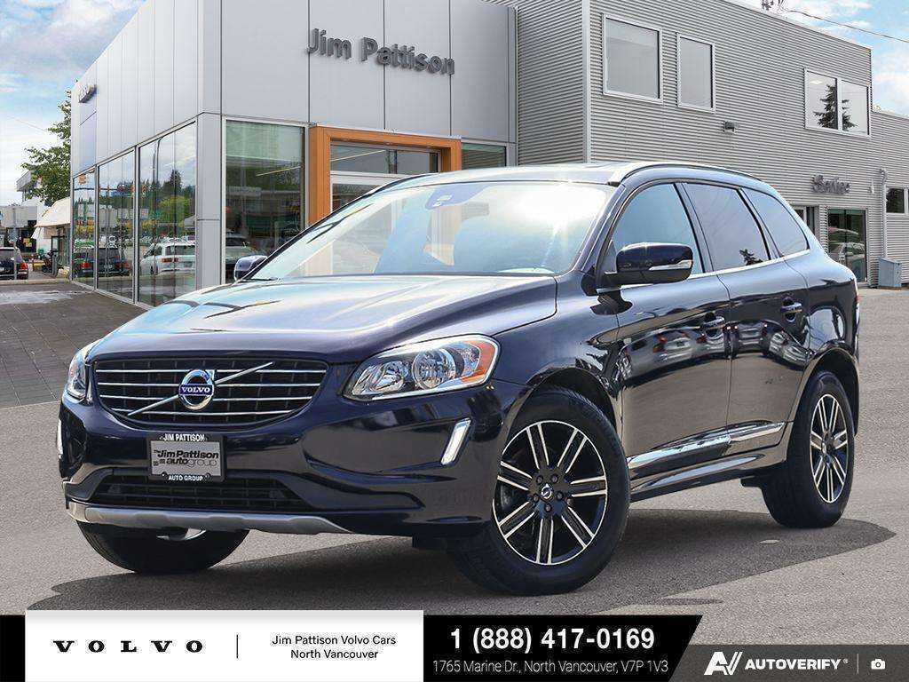 Blue 2016 Volvo XC60 SUV / Crossover Front-Wheel Drive Automatic