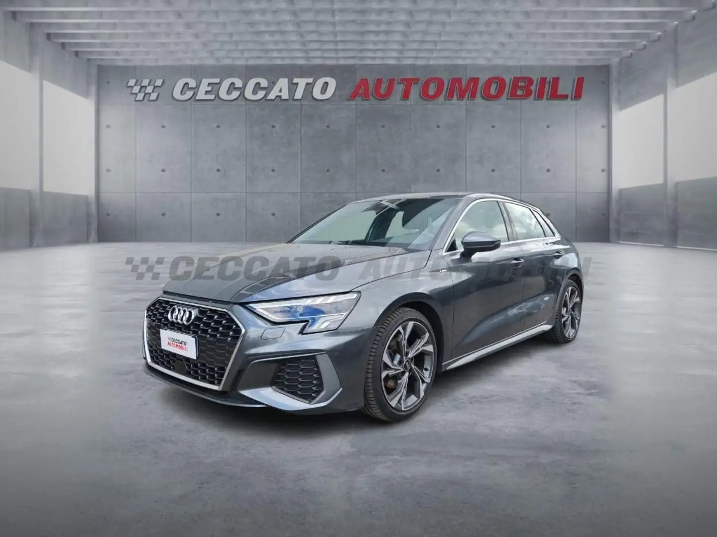 Audi A3 A3 Sportback 30 2.0 tdi S line edition s-tronic Gris - 1