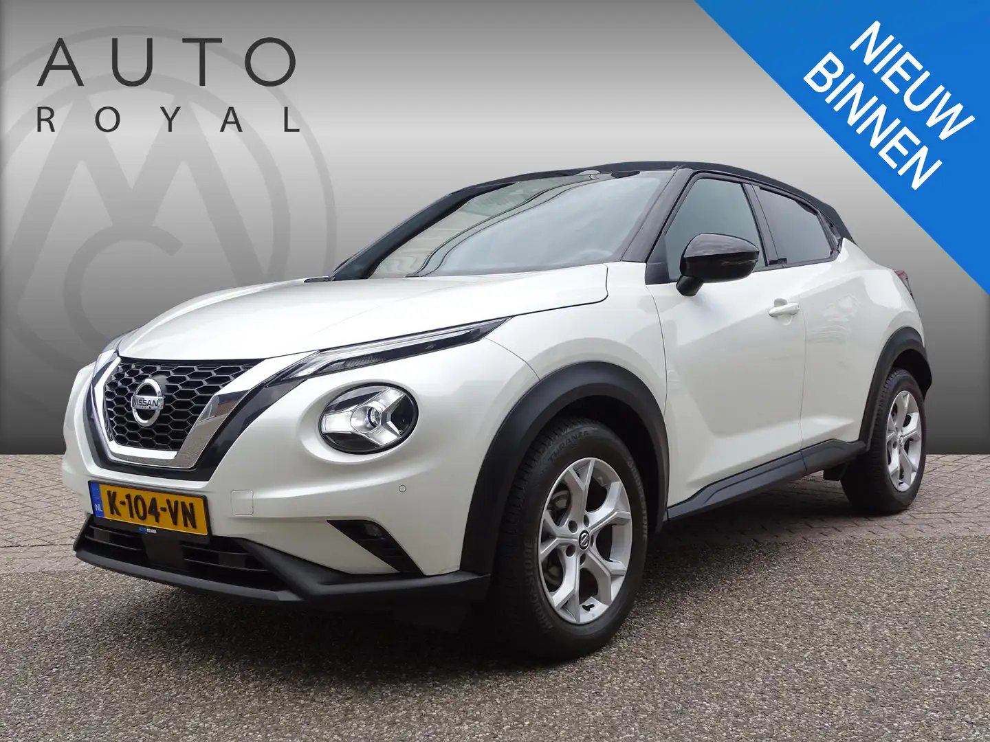 Nissan Juke 1.0 DIG-T N-Connecta 6-BAK| NAVIGATIE| ACHTERUIT R Blanc - 1