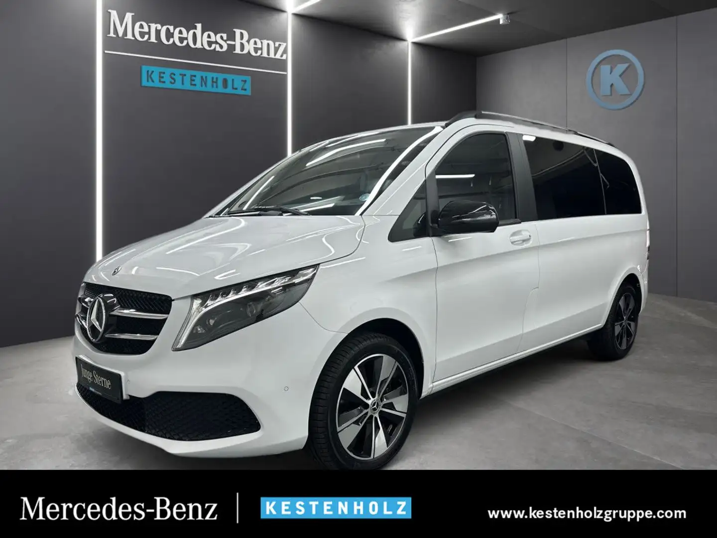 Mercedes-Benz V 250 d 4M Edition Airmat Stdhzg Sportpak ILS LED Weiß - 1