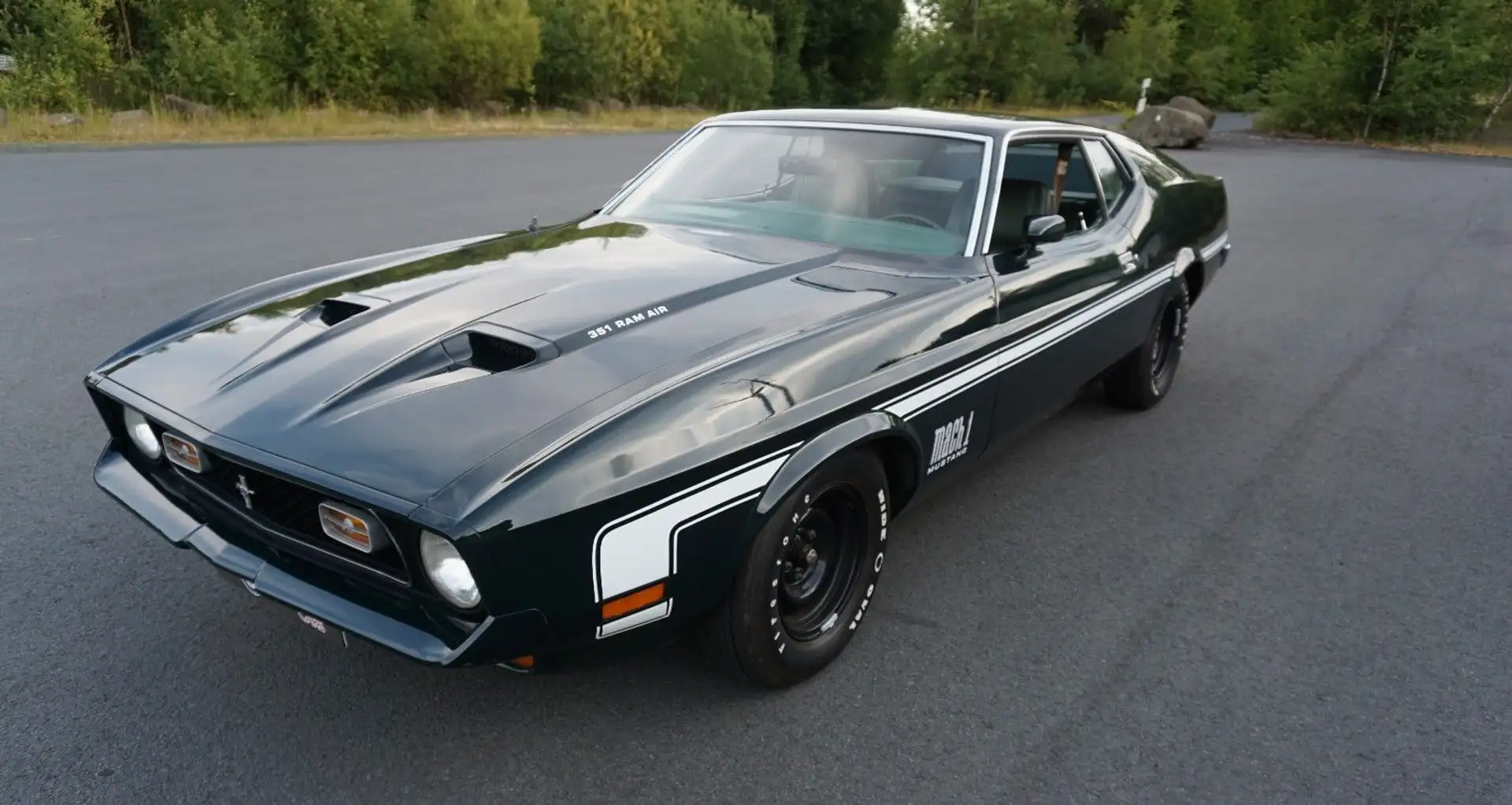 Ford Mustang MACH 1 - 351 V8 Automatik mit TüV und H Grün - 2