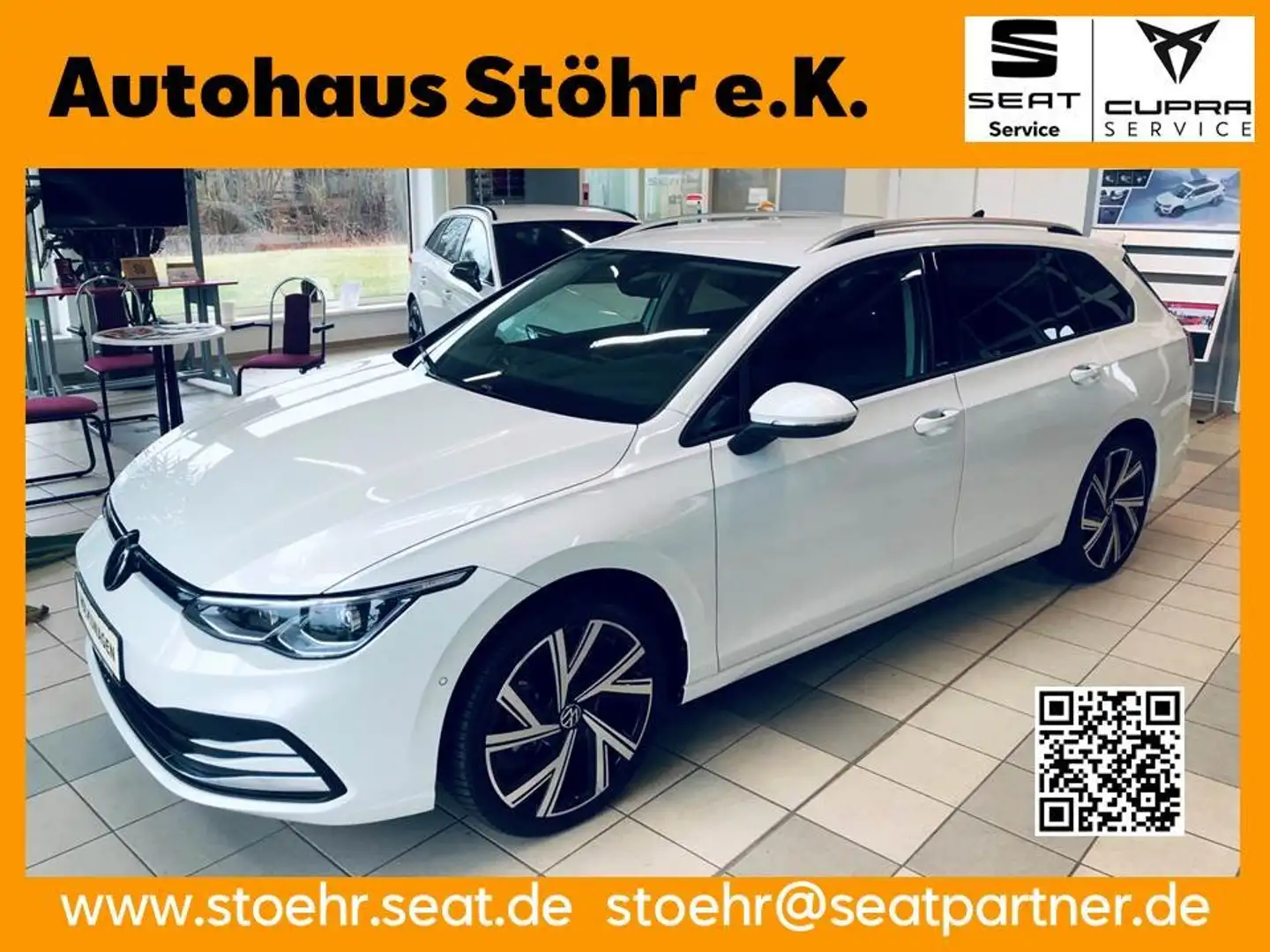 Volkswagen Golf Variant 1.5TSI Life Standheizung Weiß - 1