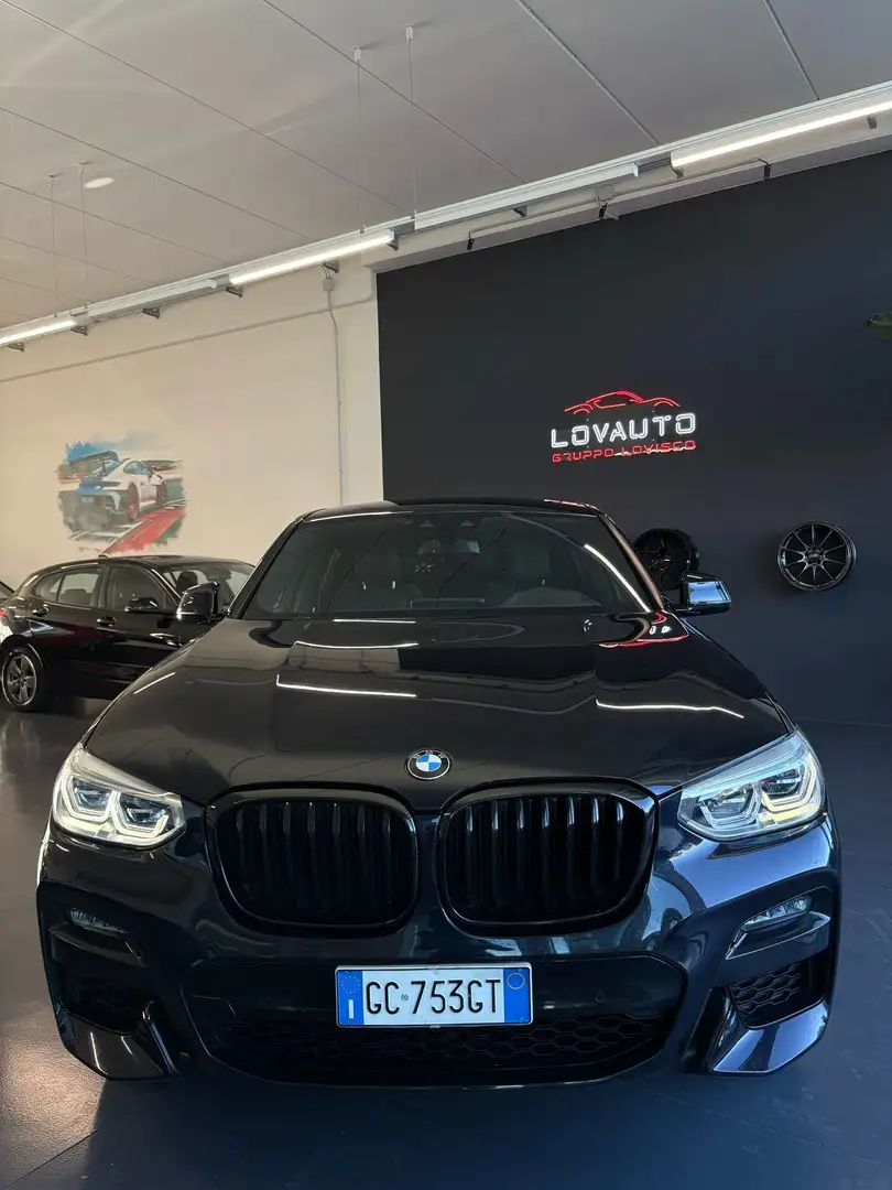 BMW X4 X4 xdrive30d mhev 48V Msport 249cv auto Kék - 1