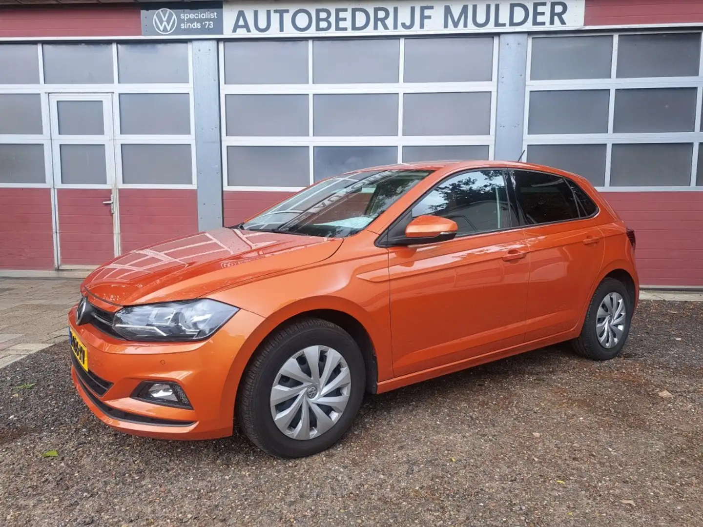 Volkswagen Polo 1.0 TSI 95 Pk Dsg-7 Automaat, Apple Carplay Comfor Oranje - 1