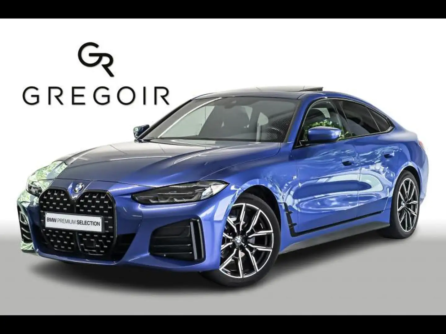 BMW 420 d Bleu - 1