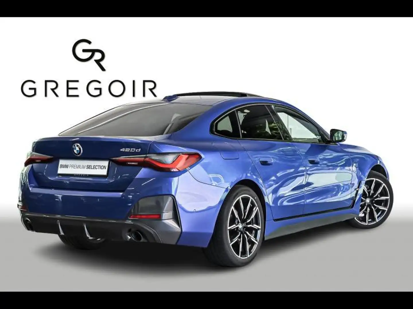 BMW 420 d Bleu - 2