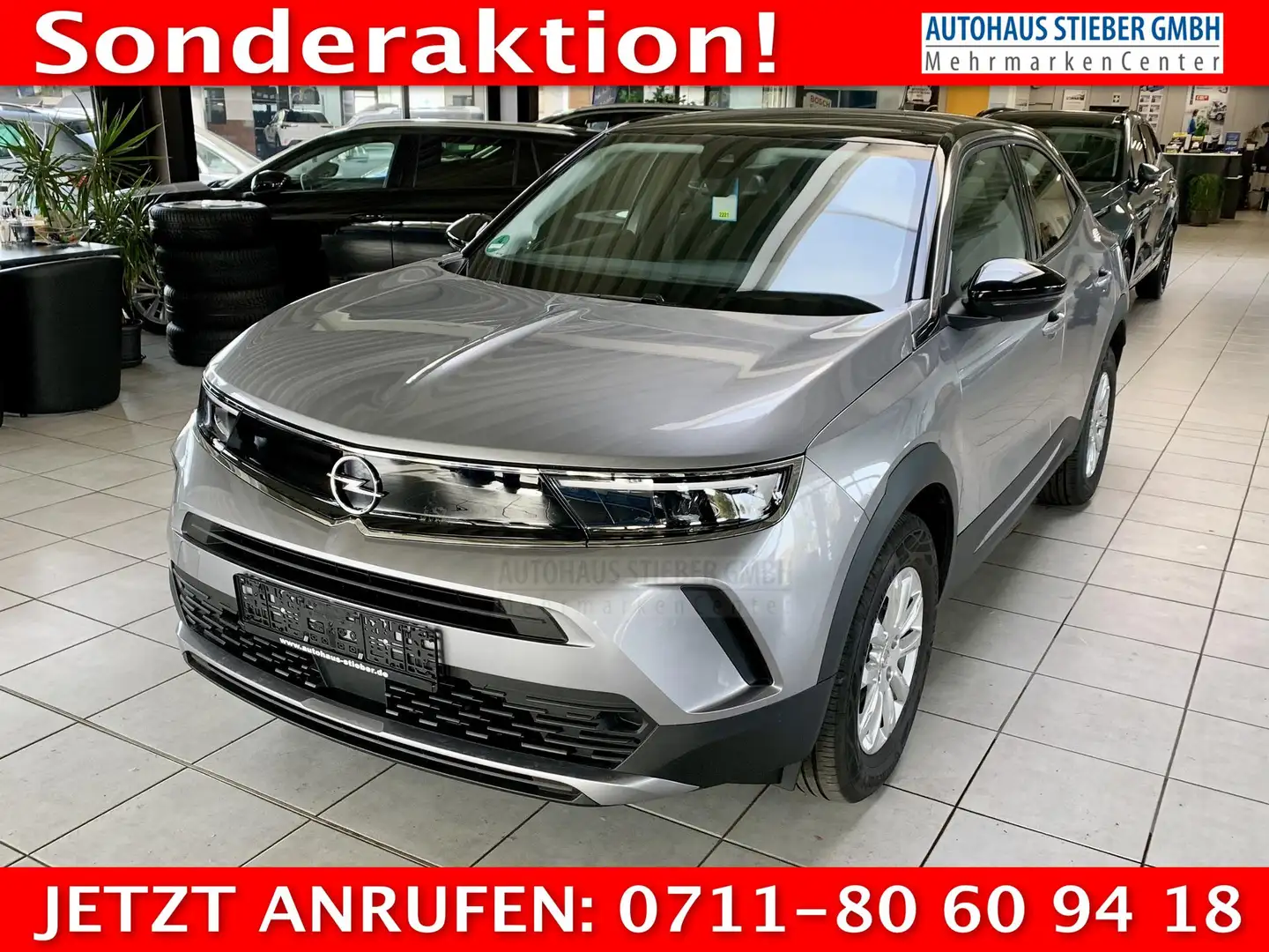Opel Mokka Enjoy SHZ+LHZ+NAVI+EPH HI+RFK 1.2 DI Turbo Gris - 1