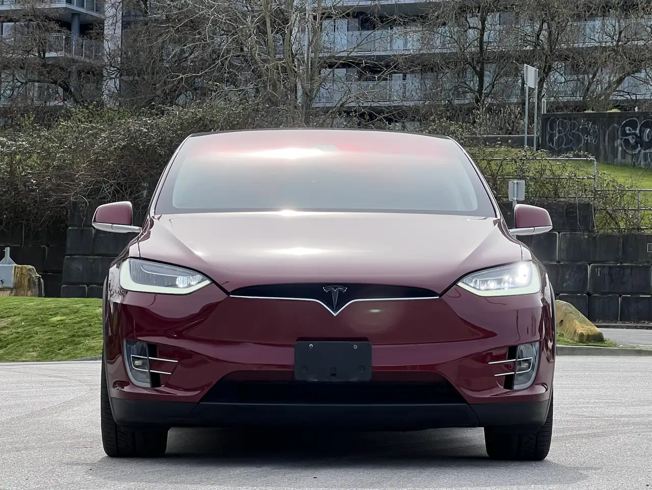 Tesla Model X fotografie Tesla Model X