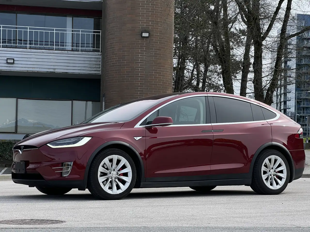 Tesla Model X fotografie Tesla Model X