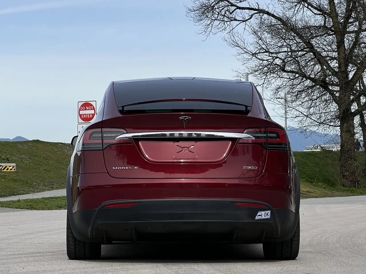 Tesla Model X fotografie Tesla Model X