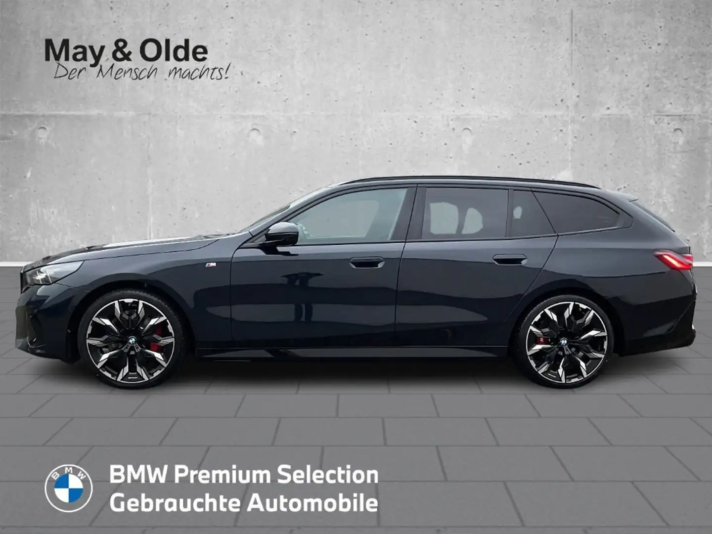 BMW 520 i M Sportpaket HUD AHK Pano Navi Soundsystem B&W I Schwarz - 2