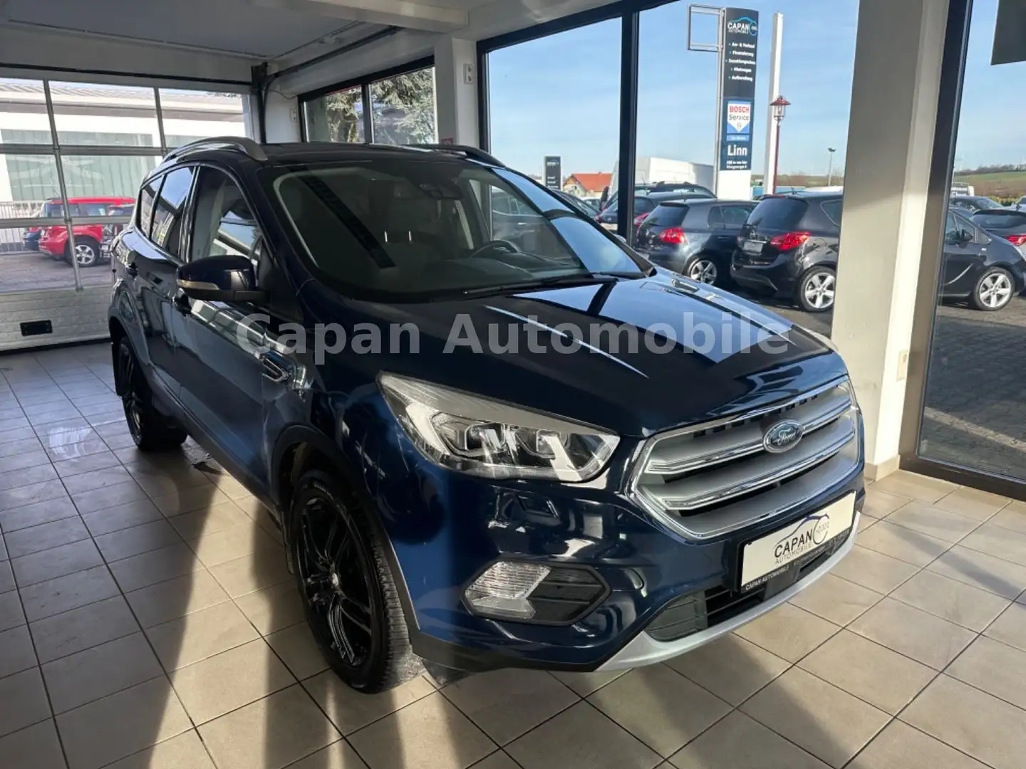 Ford Kuga Cool & Connect Scheckheft/Panorama/Xenon/E6 Azul - 1